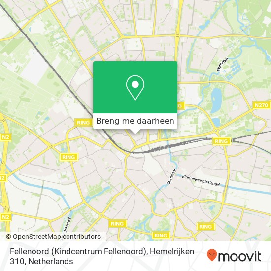 Fellenoord (Kindcentrum Fellenoord), Hemelrijken 310 kaart