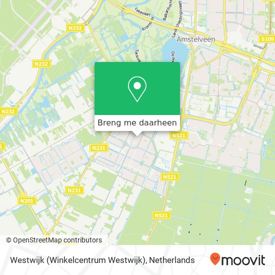 Westwijk (Winkelcentrum Westwijk) kaart