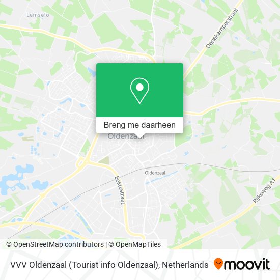 VVV Oldenzaal (Tourist info Oldenzaal) kaart