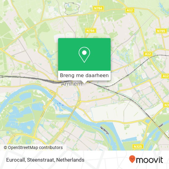 Eurocall, Steenstraat kaart