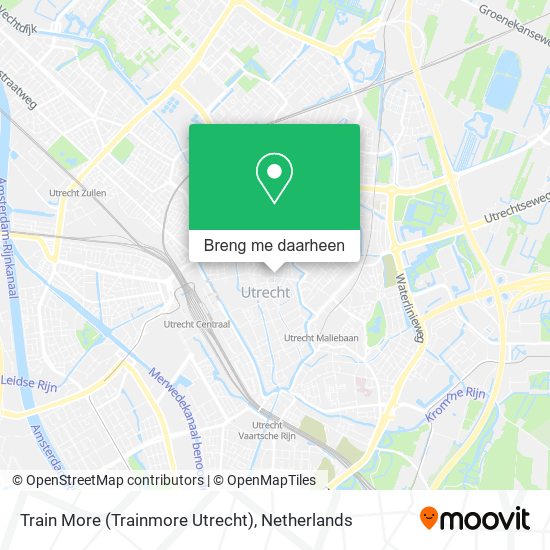 Train More (Trainmore Utrecht) kaart