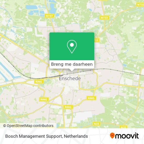 Bosch Management Support kaart
