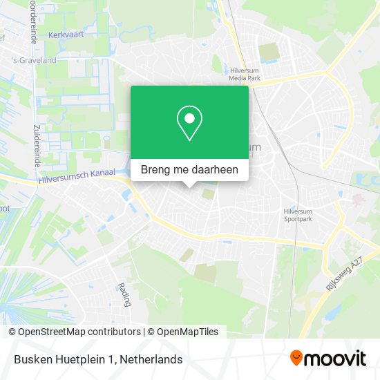 Busken Huetplein 1 kaart