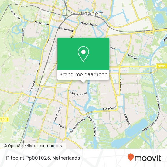 Pitpoint Pp001025 kaart