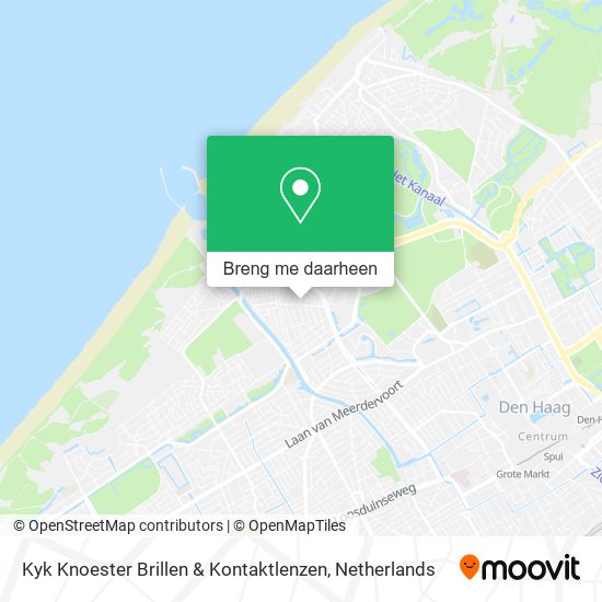 Kyk Knoester Brillen & Kontaktlenzen kaart