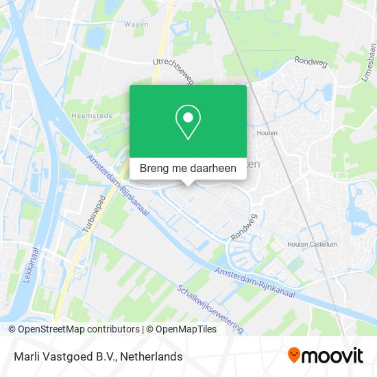 Marli Vastgoed B.V. kaart