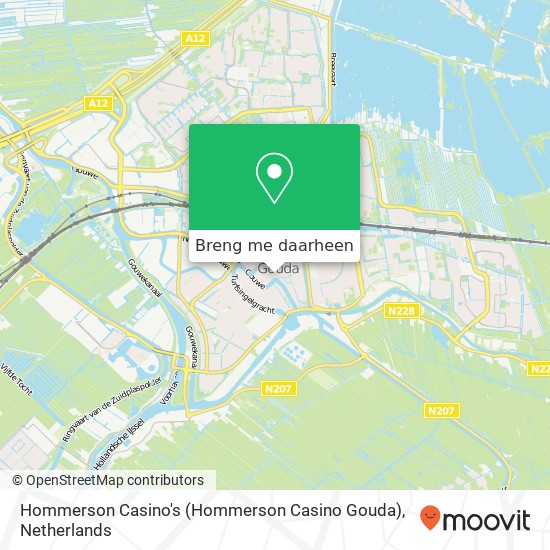 Hommerson Casino's (Hommerson Casino Gouda) kaart