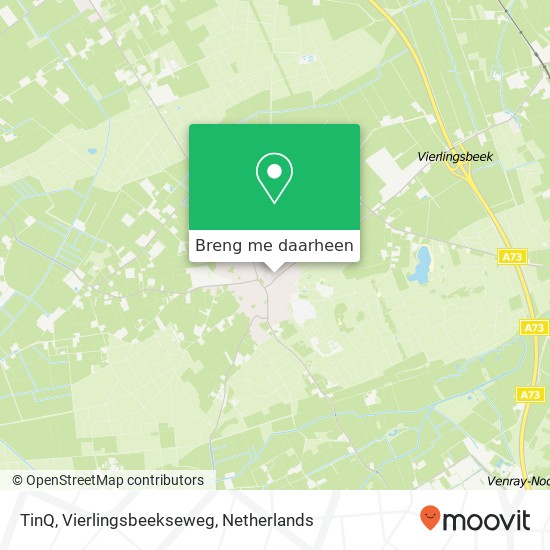 TinQ, Vierlingsbeekseweg kaart