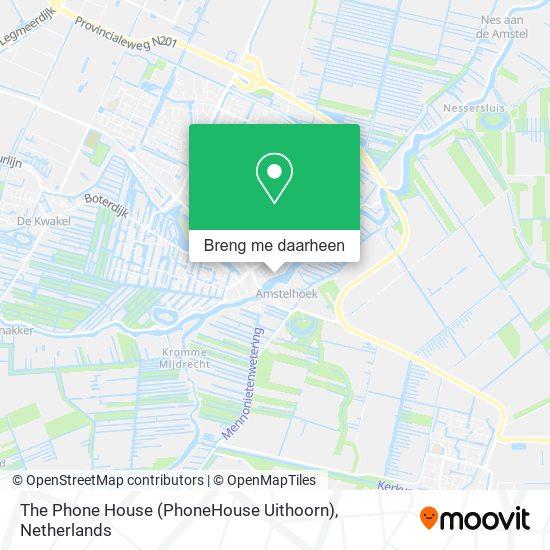 The Phone House (PhoneHouse Uithoorn) kaart