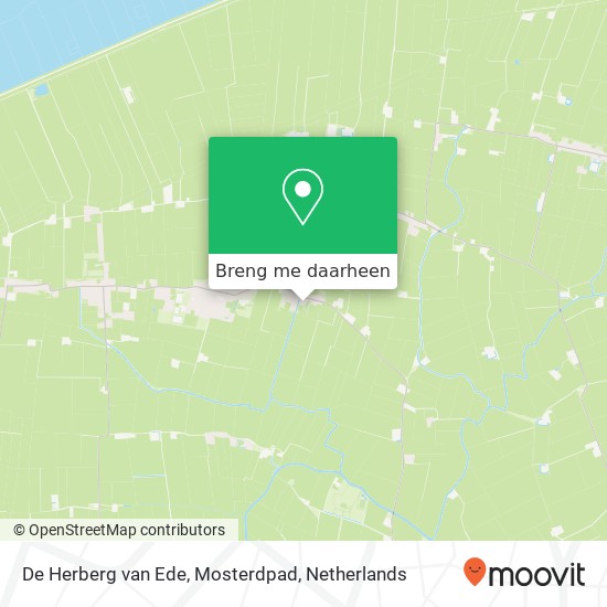 De Herberg van Ede, Mosterdpad kaart