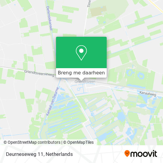 Deurneseweg 11 kaart