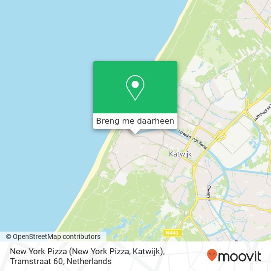 New York Pizza (New York Pizza, Katwijk), Tramstraat 60 kaart