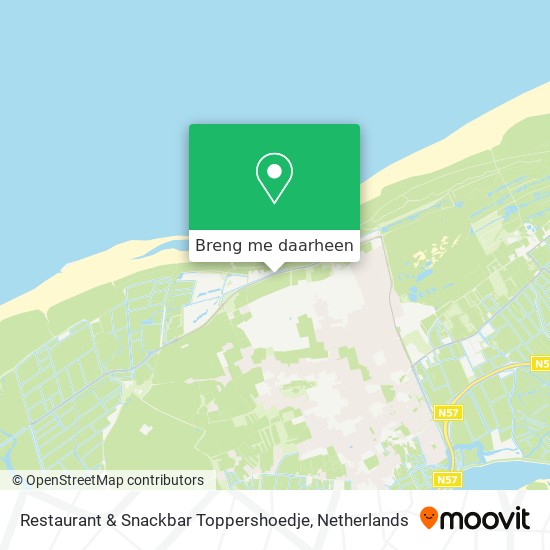 Restaurant & Snackbar Toppershoedje kaart