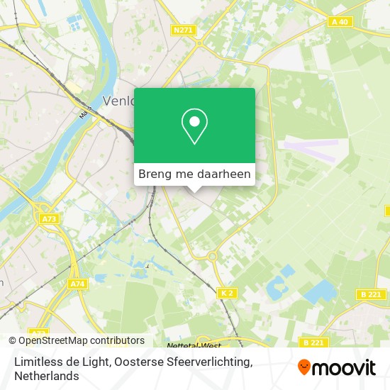 Limitless de Light, Oosterse Sfeerverlichting kaart