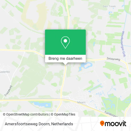 Amersfoortseweg Doorn kaart