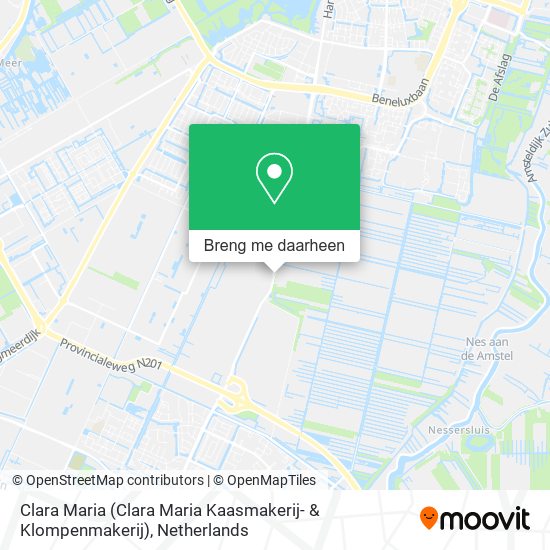 Clara Maria (Clara Maria Kaasmakerij- & Klompenmakerij) kaart