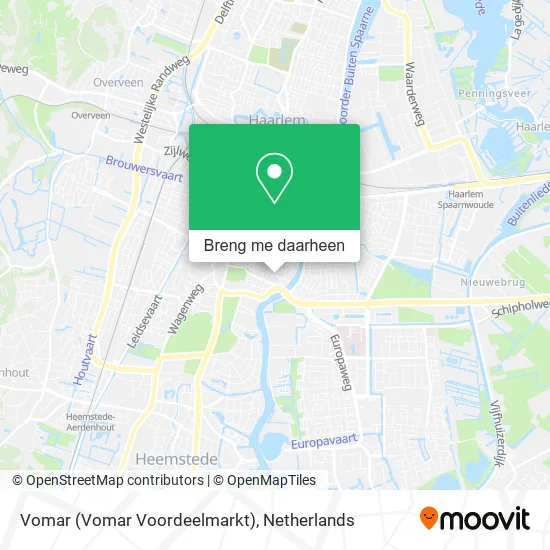 Vomar (Vomar Voordeelmarkt) kaart