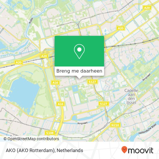 AKO (AKO Rotterdam) kaart