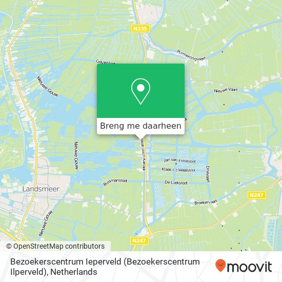 Bezoekerscentrum Ieperveld (Bezoekerscentrum Ilperveld) kaart