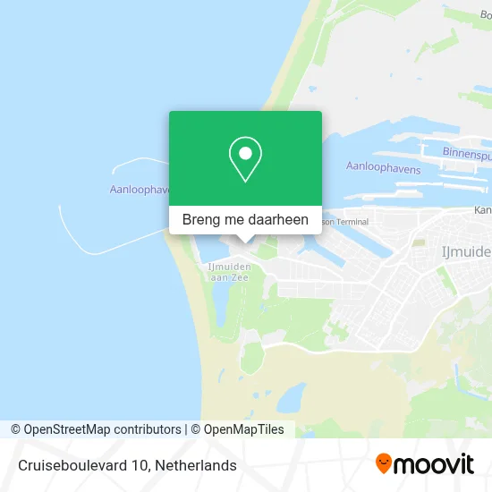 Cruiseboulevard 10 kaart