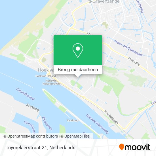 Tuymelaerstraat 21 kaart