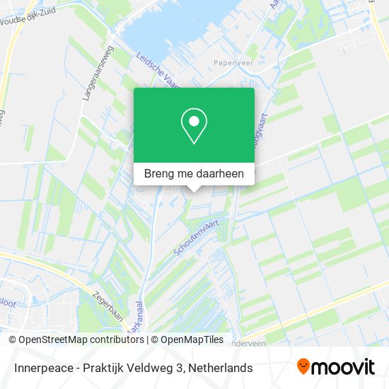 Innerpeace - Praktijk Veldweg 3 kaart