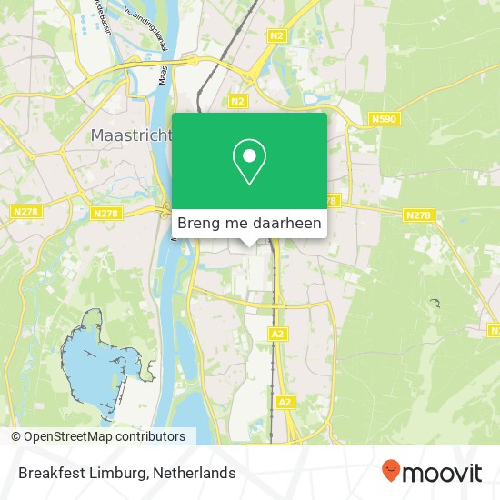 Breakfest Limburg kaart