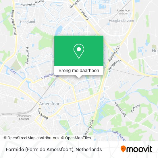 Formido (Formido Amersfoort) kaart