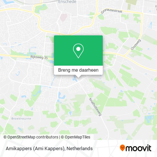 Amikappers (Ami Kappers) kaart