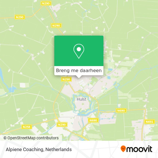 Alpiene Coaching kaart
