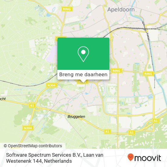 Software Spectrum Services B.V., Laan van Westenenk 144 kaart