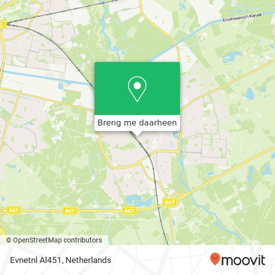 Evnetnl Al451 kaart