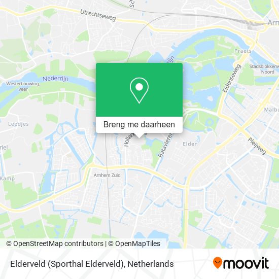 Elderveld (Sporthal Elderveld) kaart