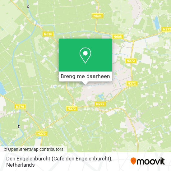 Den Engelenburcht (Café den Engelenburcht) kaart