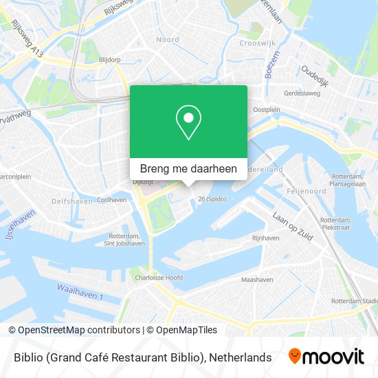 Biblio (Grand Café Restaurant Biblio) kaart