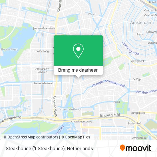 Steakhouse ('t Steakhouse) kaart