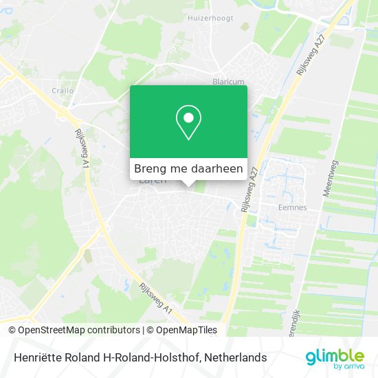 Henriëtte Roland H-Roland-Holsthof kaart