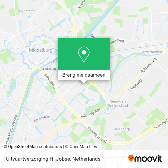 Uitvaartverzorging H. Jobse kaart