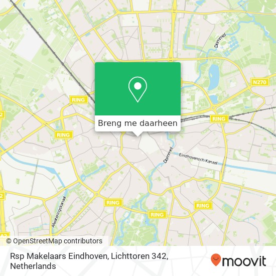 Rsp Makelaars Eindhoven, Lichttoren 342 kaart