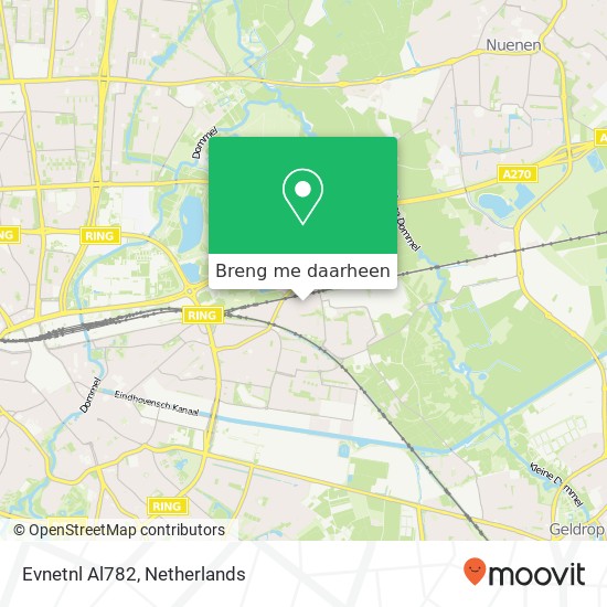 Evnetnl Al782 kaart