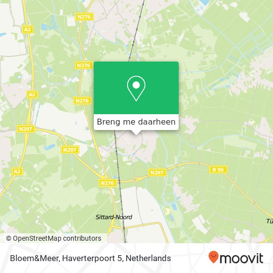 Bloem&Meer, Haverterpoort 5 kaart