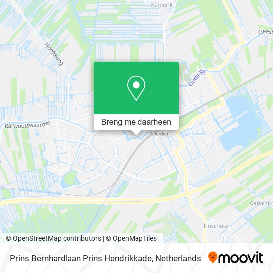 Prins Bernhardlaan Prins Hendrikkade kaart