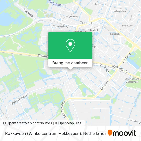 Rokkeveen (Winkelcentrum Rokkeveen) kaart