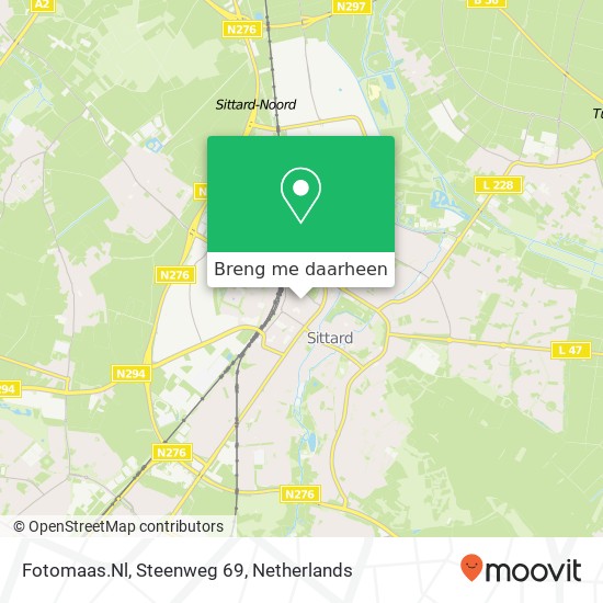 Fotomaas.Nl, Steenweg 69 kaart