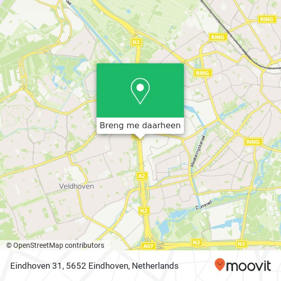 Eindhoven 31, 5652 Eindhoven kaart