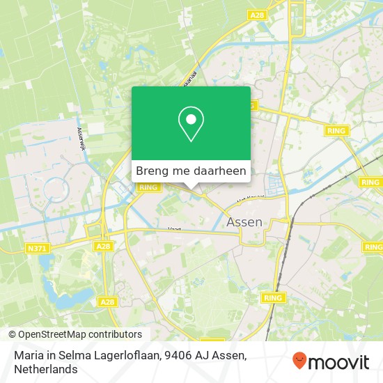 Maria in Selma Lagerloflaan, 9406 AJ Assen kaart