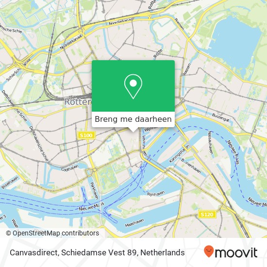 Canvasdirect, Schiedamse Vest 89 kaart