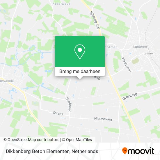 Dikkenberg Beton Elementen kaart