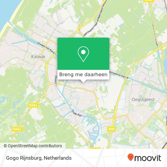Gogo Rijnsburg kaart