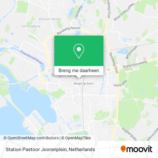 Station Pastoor Joorenplein kaart